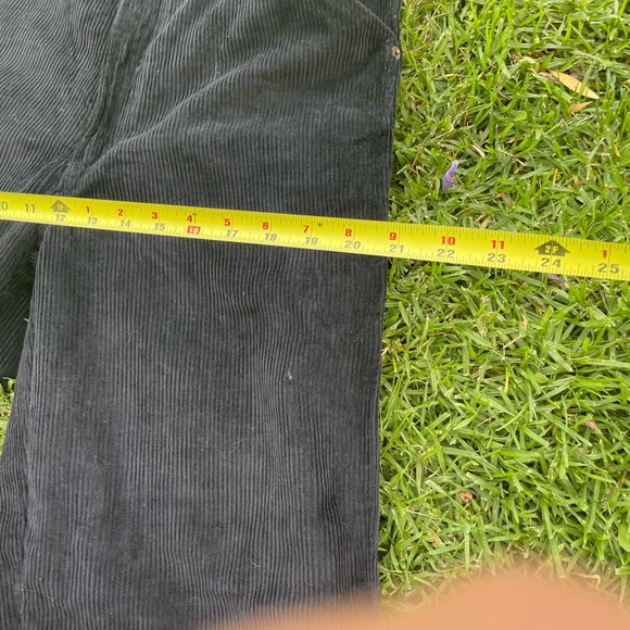 Deadstock Black Corduroy Revolt Jeans with carpenter and pocket detailing - Picture 4 of 8